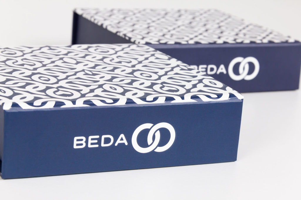 Custom boxes for Beda Beads.